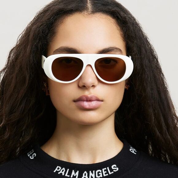 New, PALM ANGELS Sunglasses PERI011 0160 Authentic - Picture 7 of 15